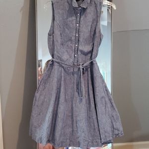 Denim pocket dress